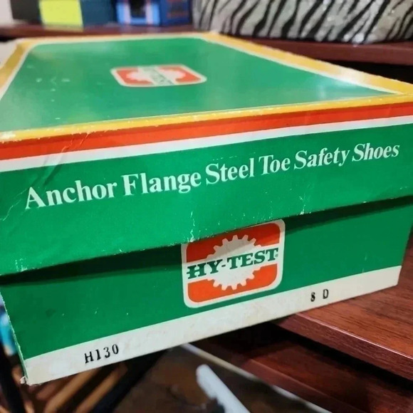 Hy-test Vintage Mens Steel toe leather boots - Picture 4 of 11